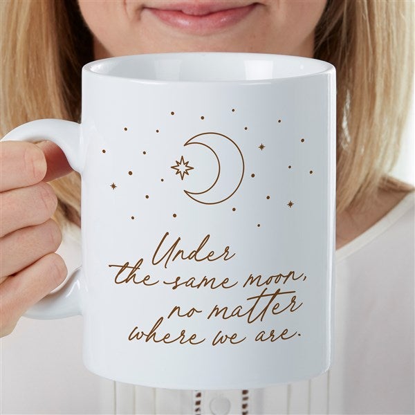 Under The Same Moon Personalized 30 oz. Oversized Coffee Mug for Mom  - 38039