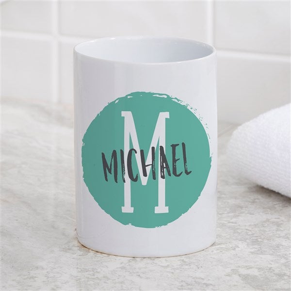 Personalized Ceramic Bathroom Cup - Yours Truly - 38078