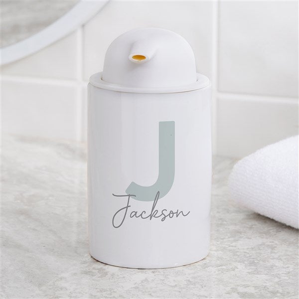 Personalized Ceramic Soap Dispenser - Simple and Sweet - 38137