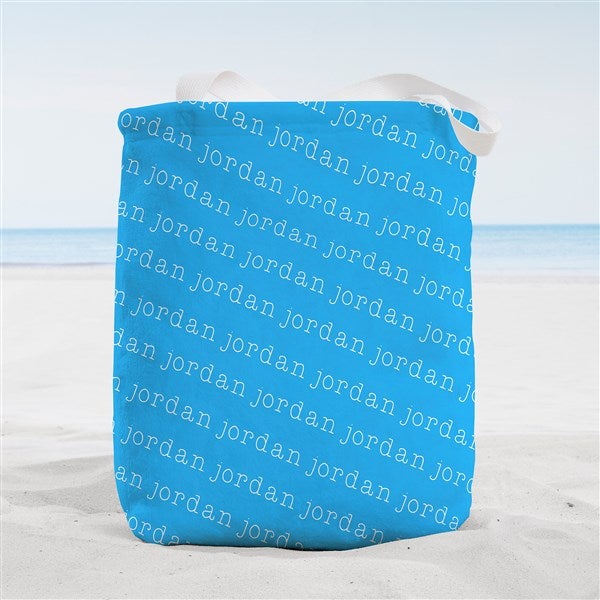 Playful Name Personalized Beach Bag  - 38242