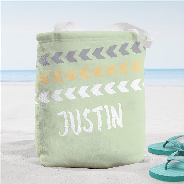 Tribal Inspired Name Personalized Beach Bag  - 38250