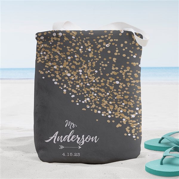 Sparkling Love Personalized Beach Bag  - 38259
