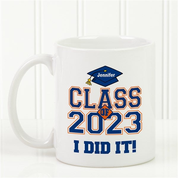 Custom Graduation Mug Cheers to the Graduate Style