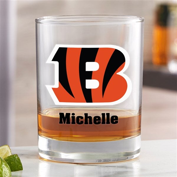 NFL Cincinnati Bengals Printed Whiskey Glasses - 38346