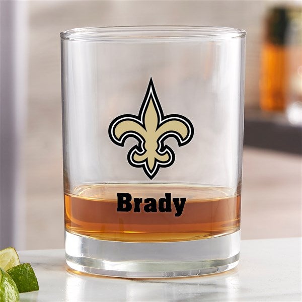 NFL New Orleans Saints Printed Whiskey Glasses - 38361