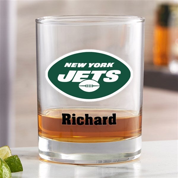 NFL New York Jets Printed Whiskey Glasses - 38362