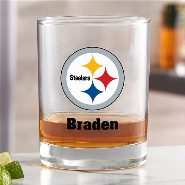 NFL Pittsburgh Steelers Printed Whiskey Glasses - 38365