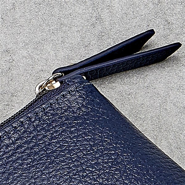 Personalized Leather Cosmetic BagNavy