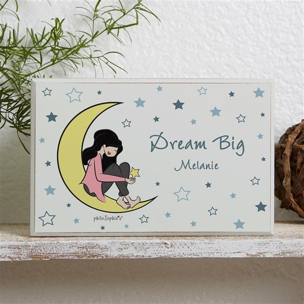 Dream Big philoSophie's® Personalized Shelf Blocks  - 38420