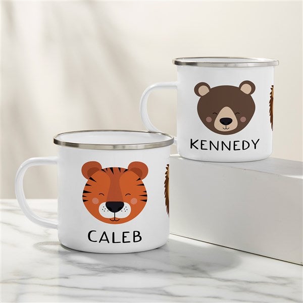 Animal Pals Personalized Kids Enamel Mug  - 38457
