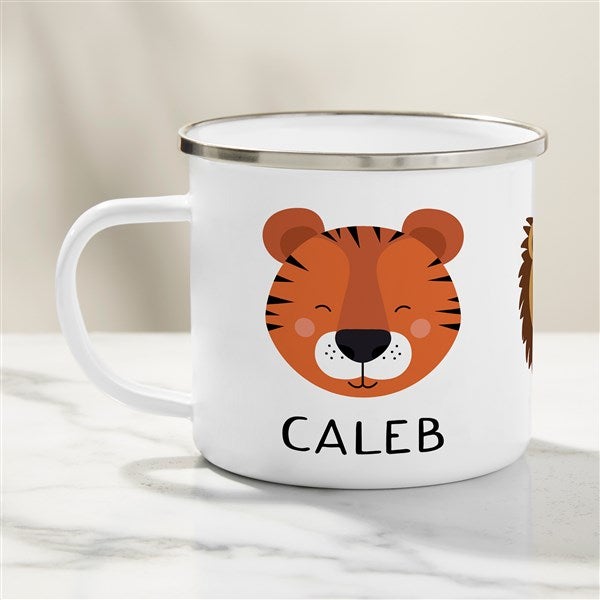 Animal Pals Personalized Kids Enamel Mug  - 38457