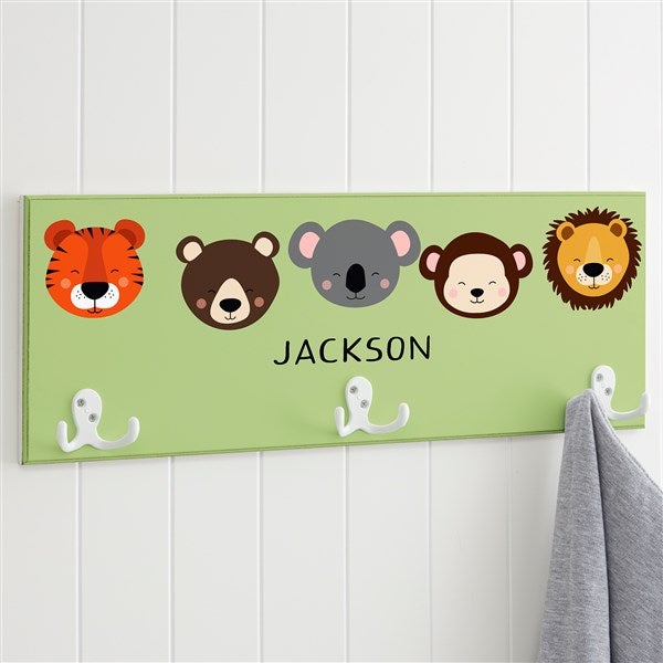 Animal Pals Personalized Towel Hook  - 38491