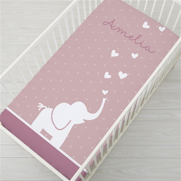 Baby Zoo Animals Personalized Crib Sheet  - 38512