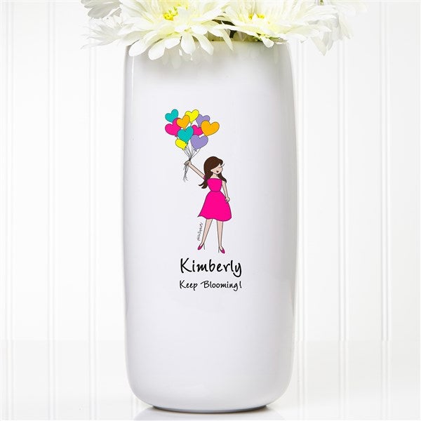 Birthday Balloons philoSophie's® Personalized Ceramic Vase  - 38525