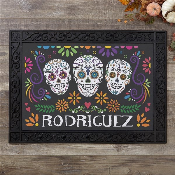 Day of the Dead Personalized Doormats  - 38550