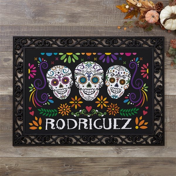 Day of the Dead Personalized Doormats  - 38550
