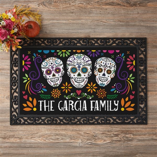 Day of the Dead Personalized Doormats  - 38550