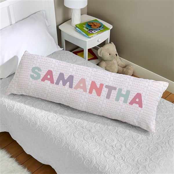 Delicate Name Personalized Body Pillow  - 38561D