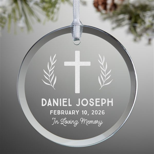Loving Child Memorial Personalized Ornament  - 38702