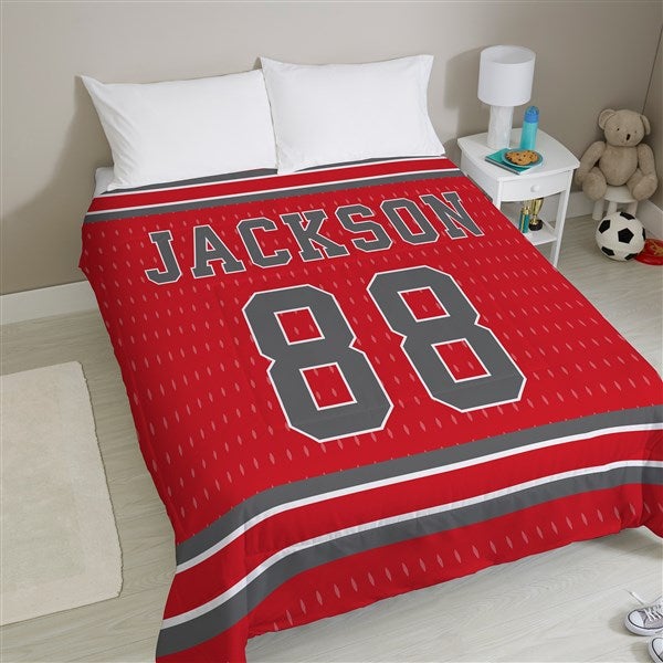 Sports Jersey Personalized Comforter  - 38711D