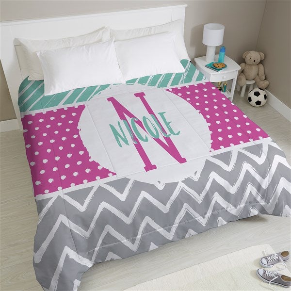 Yours Truly Personalized Comforter  - 38713D