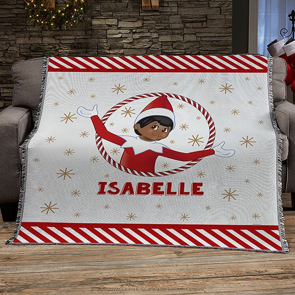 The Elf on the Shelf® Personalized Blanket  - 38715