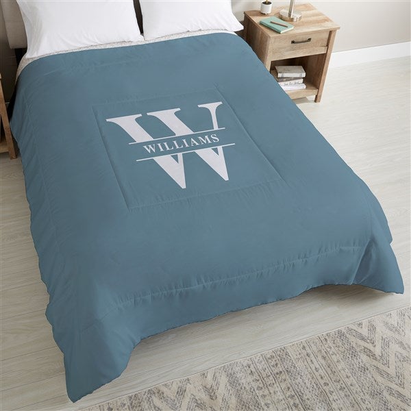 Lavish Last Name Personalized Comforter  - 38728D