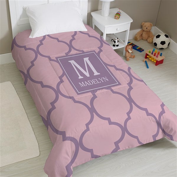 Custom Pattern Personalized Comforter  - 38729D