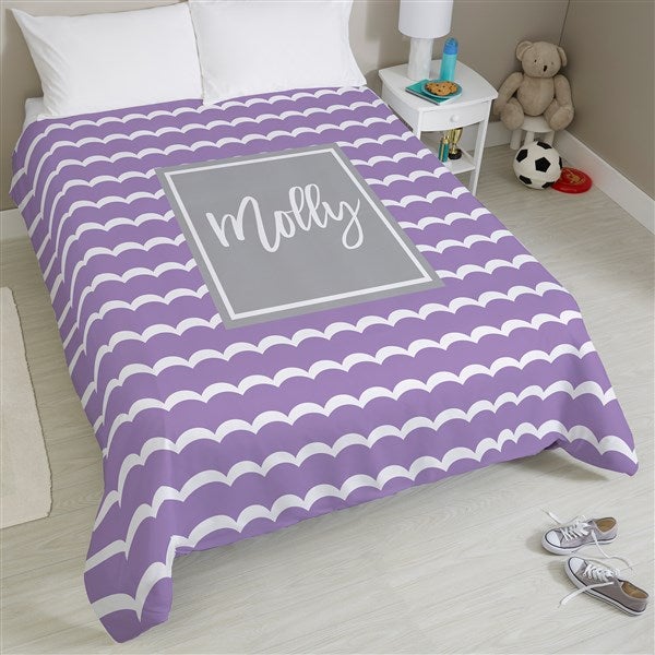 Pattern Play Personalized Duvet Cover  - 38737D
