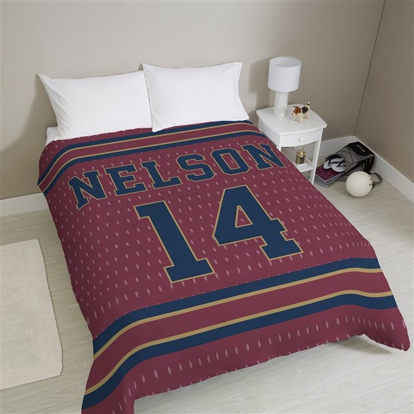 Sports Jersey Personalized Duvet Cover  - 38738D