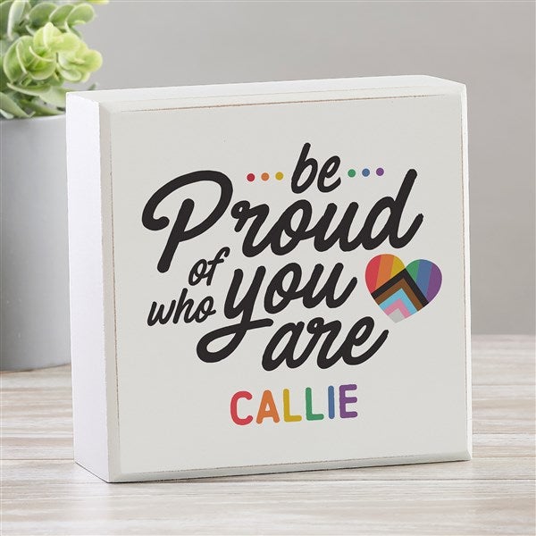 Love Yourself Personalized Decorative Shelf Block  - 38809