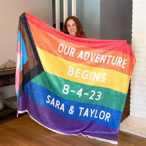 Love Yourself Personalized Blanket