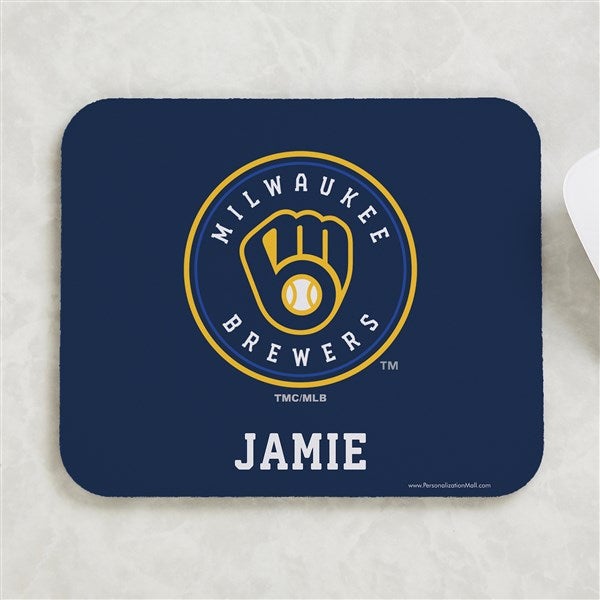 MLB Milwaukee Brewers Personalized Mouse Pad  - 38836