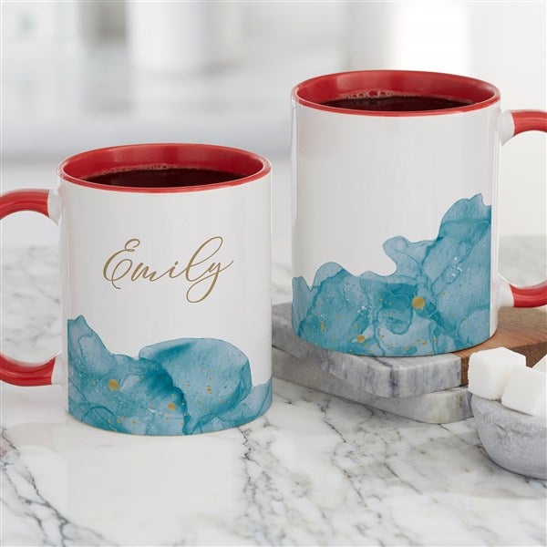 Birthstone Color Personalized Coffee Mug  - 38849