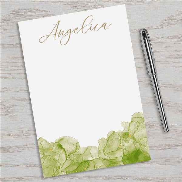 Birthstone Color Personalized Notepad  - 38878