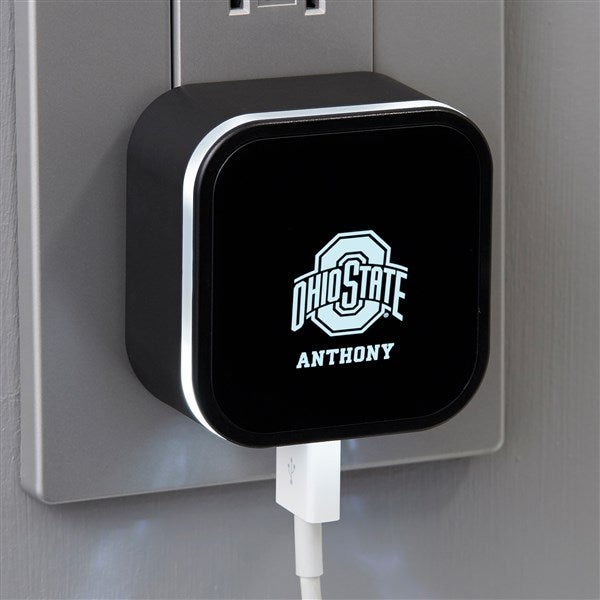 NCAA Ohio State Buckeyes Personalized LED Triple Port USB - 38911