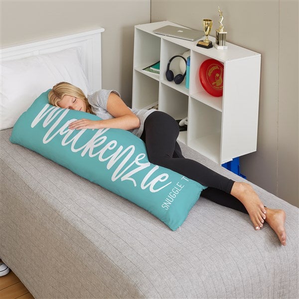 Scripty Style Personalized Body Pillow