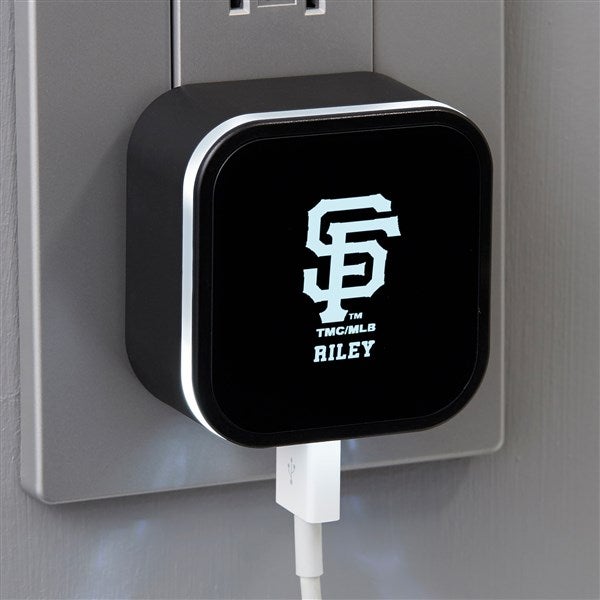 MLB San Francisco Giants Personalized LED Triple Port USB  - 38953