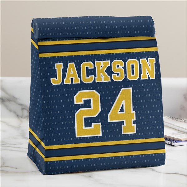 Sports Jersey Personalized Lunch Bag  - 38958D