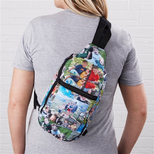 Photo Collage Personalized Sling Bag  - 38967D