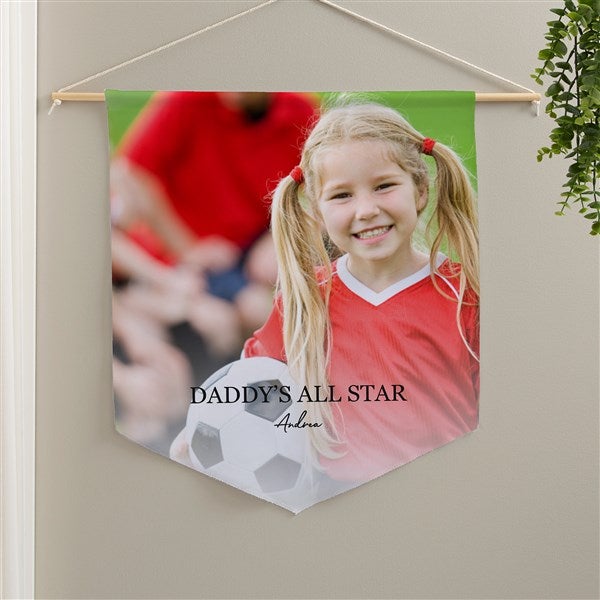 Photo & Message Personalized Pennant  - 38971D