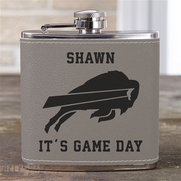 NFL Buffalo Bills Leatherette Personalized Flask  - 39012