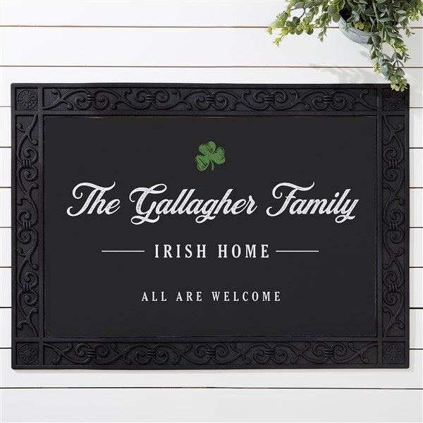 Irish Home Personalized Doormat