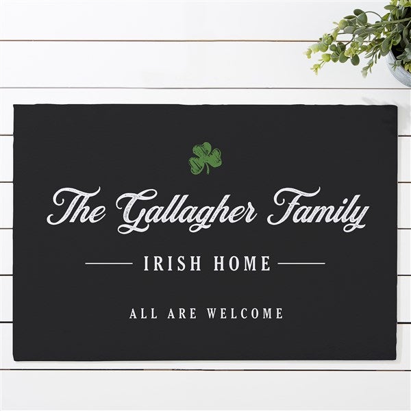 Irish Home Personalized Doormat