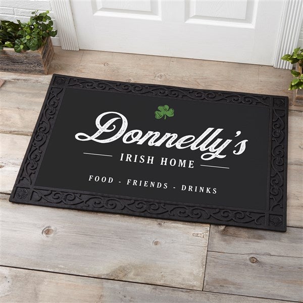 Irish Home Personalized Medium Doormat 20x35