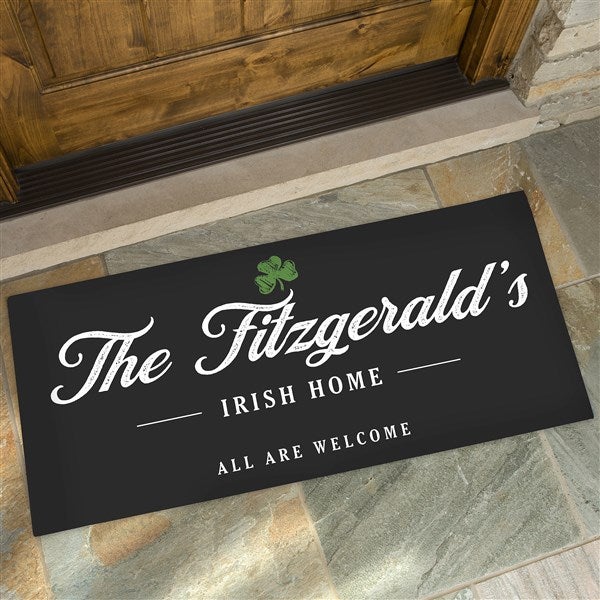 Irish Home Personalized Doormat  - 39148