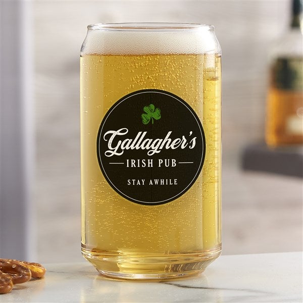 Irish Home Personalized Beer Glasses  - 39153