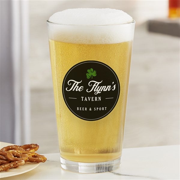 Irish Home Personalized Beer Glasses  - 39153