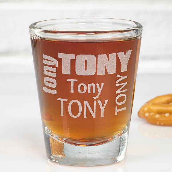 Personalized Shot Glass First Name