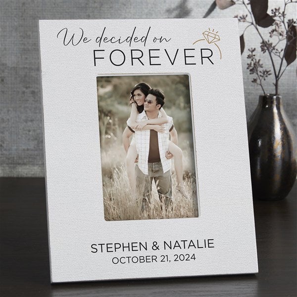 We're Engaged Personalized Frames  - 39230